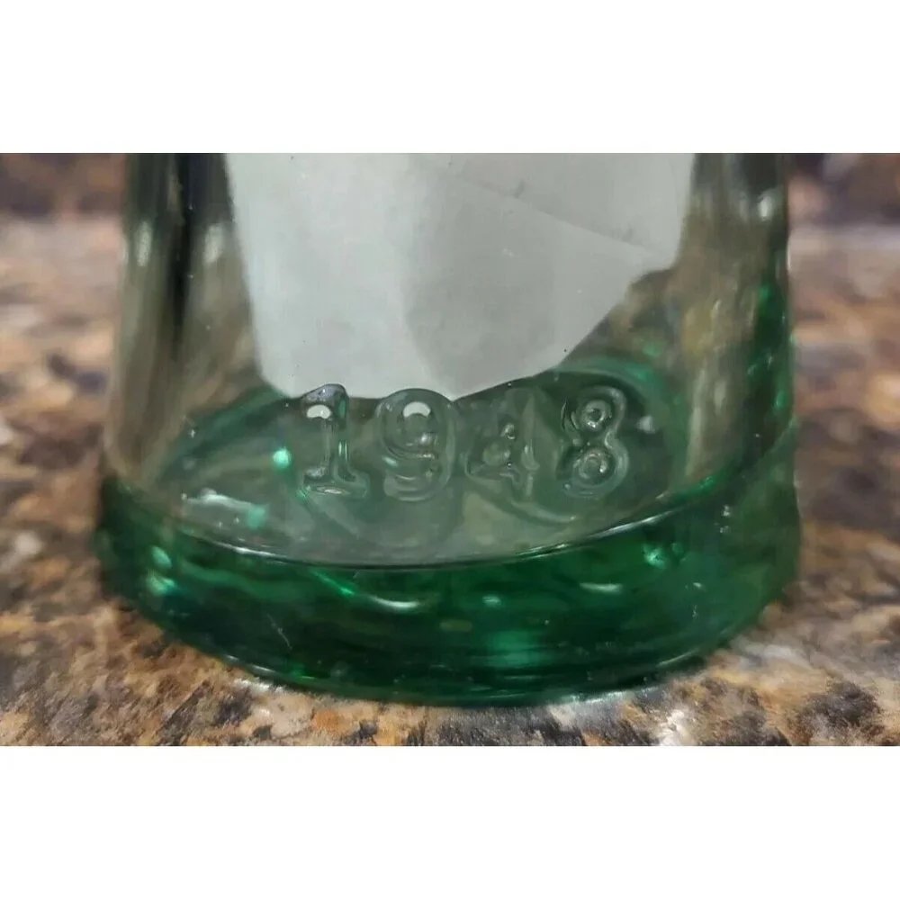Classic McDonalds Green Glass Collector's Item